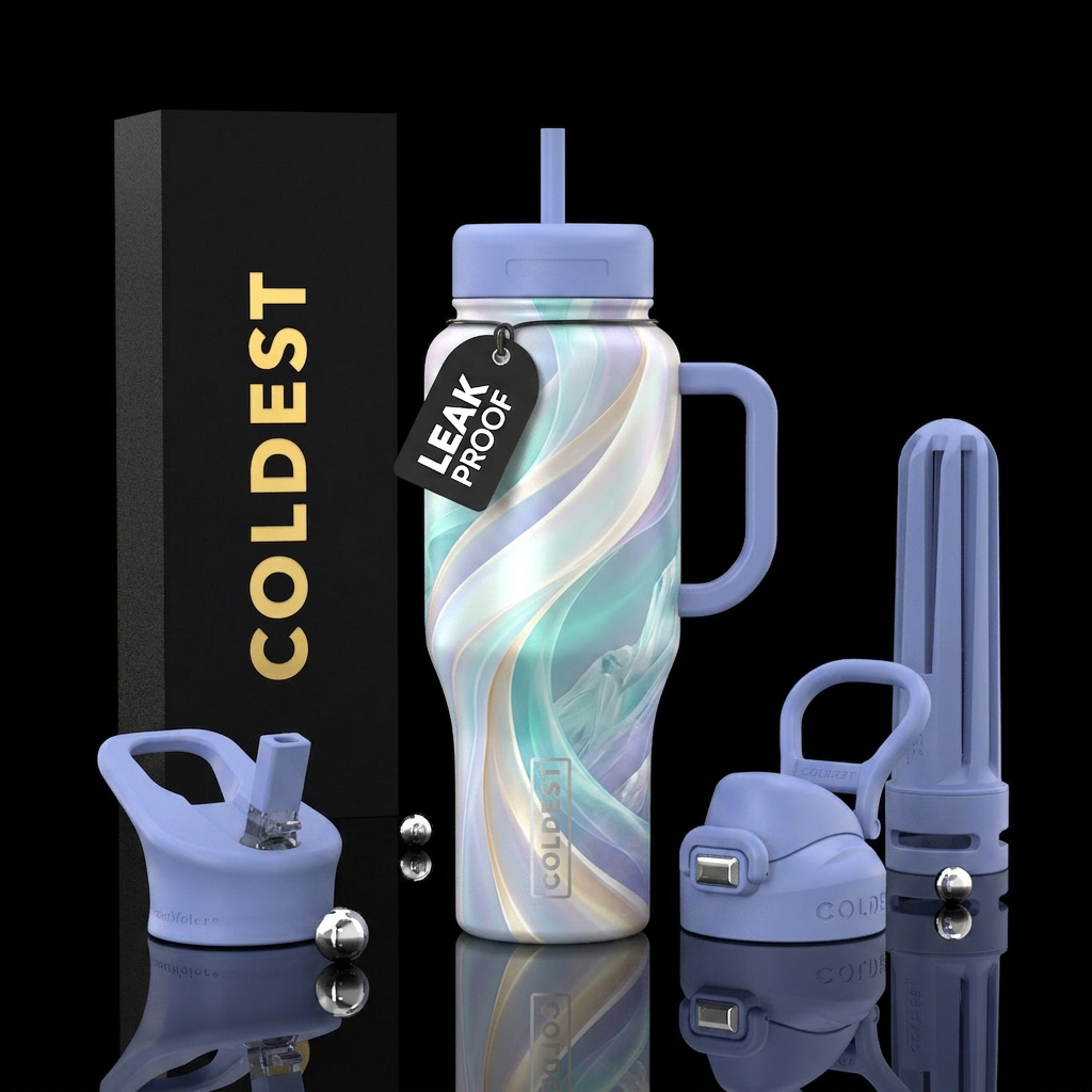 Veil of Possibility water bottle design