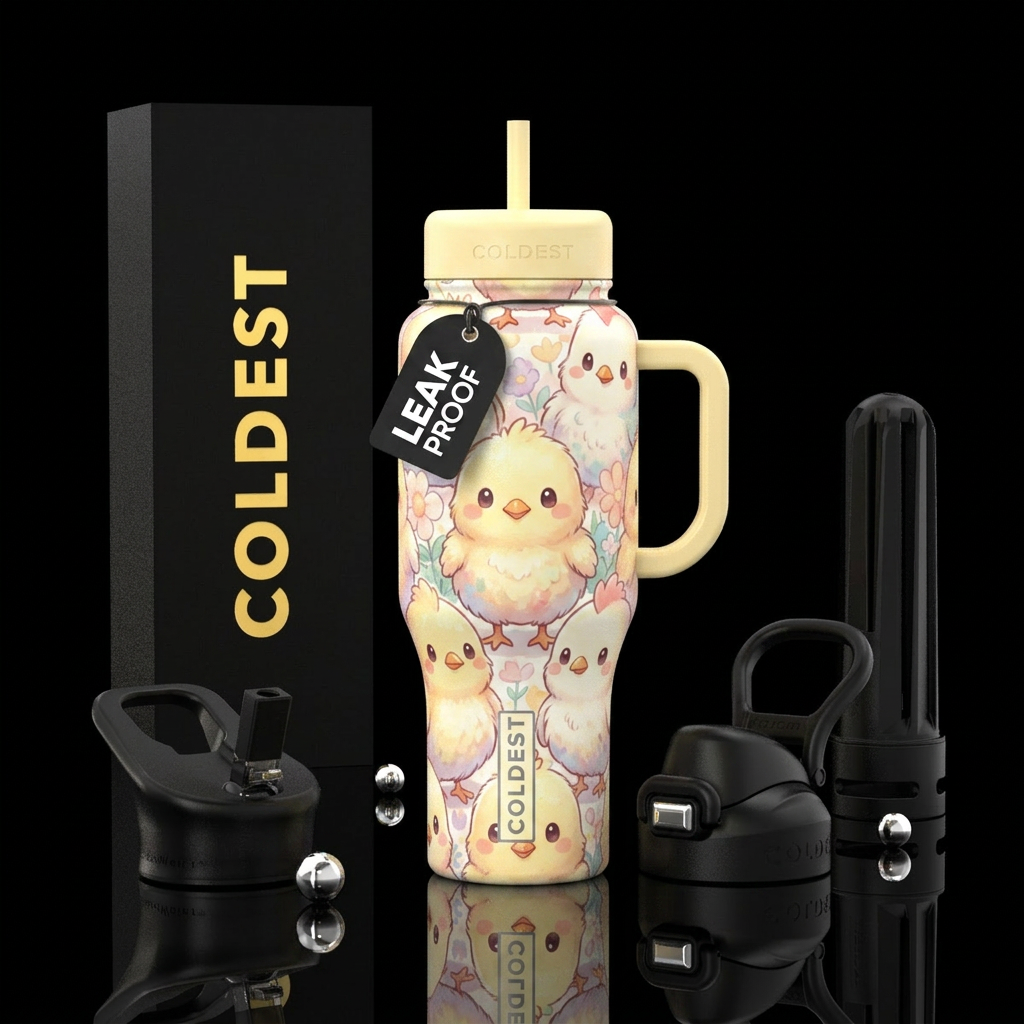 Baby Chickies 2 water bottle design