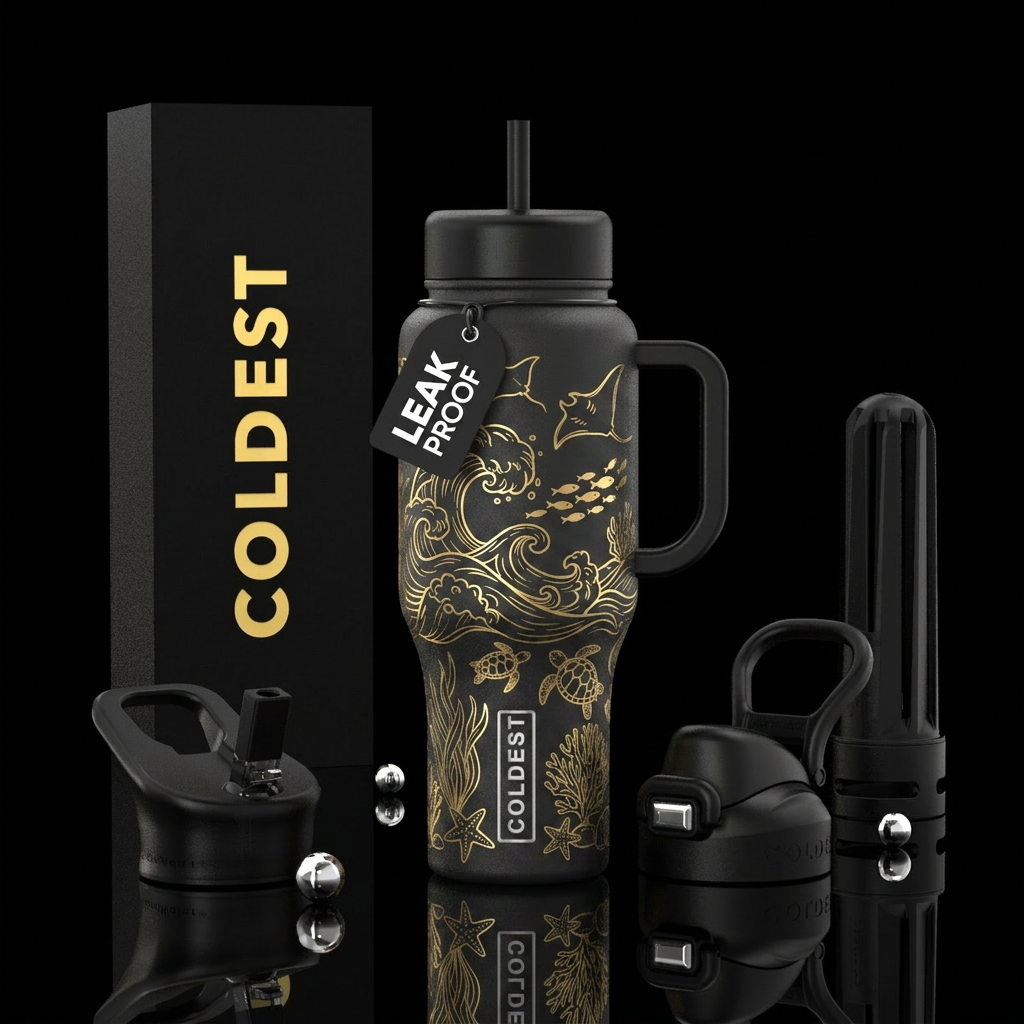 Maritime Gild 2 water bottle design