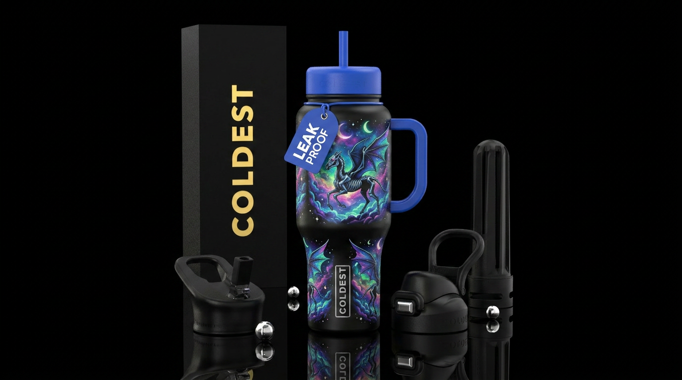 Thestral water bottle design