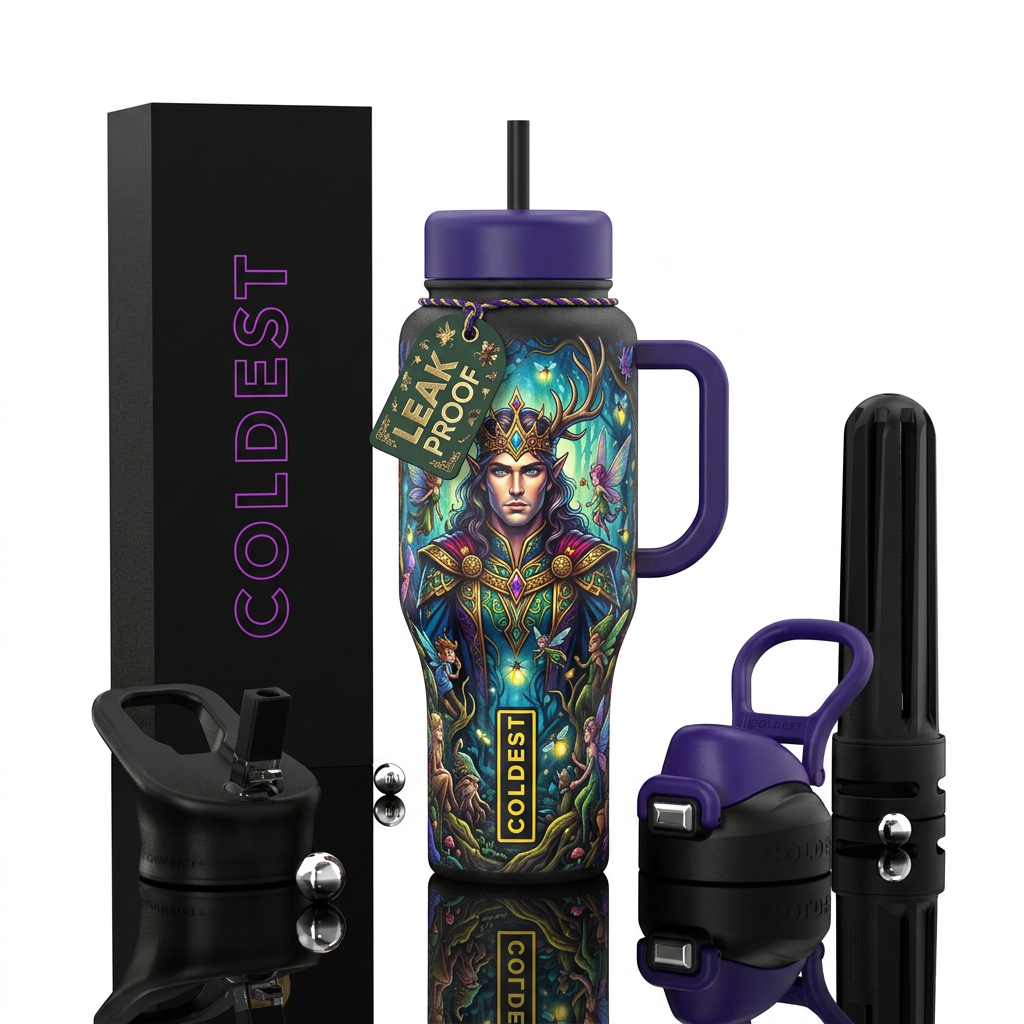 Oberon water bottle design