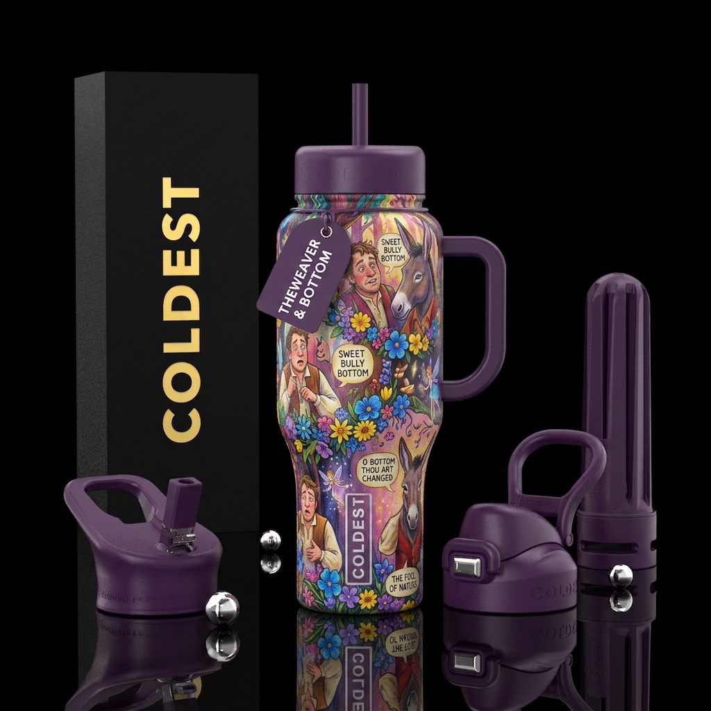 Nick Bottom water bottle design