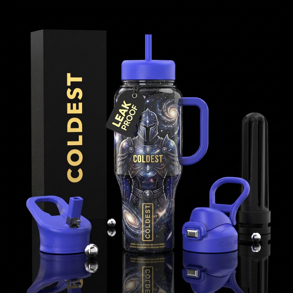 Star knight water bottle design