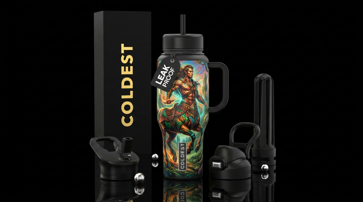 Centaur water bottle design