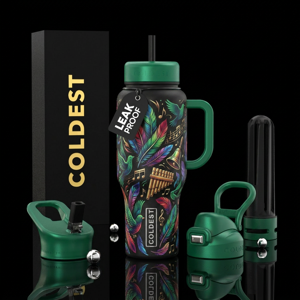 Papageno water bottle design