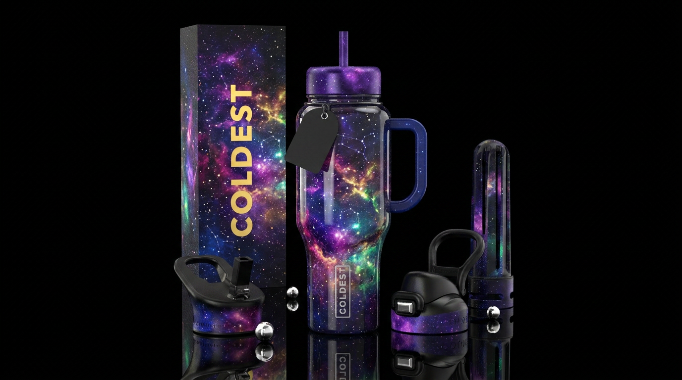 Magical water bottle design