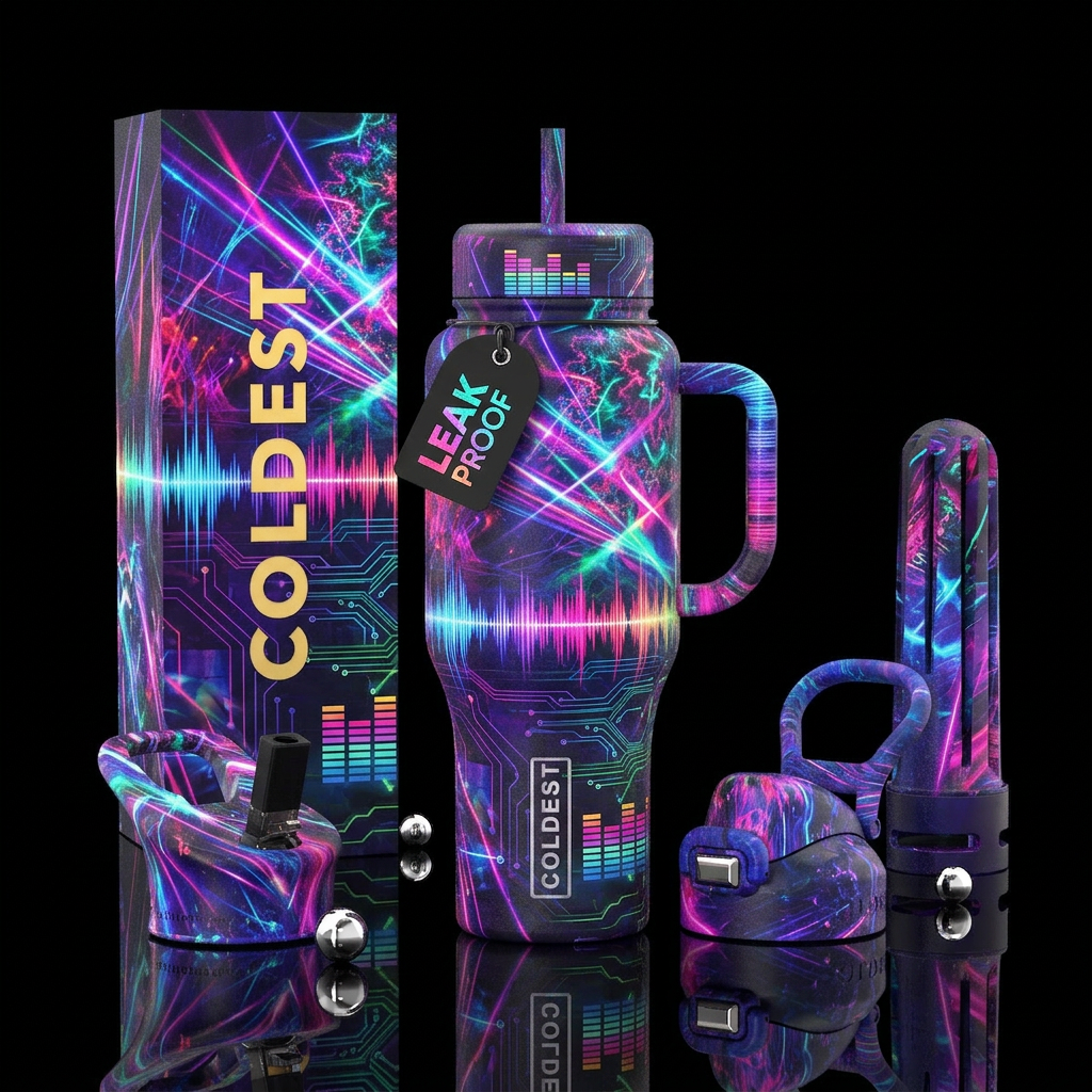 EDM water bottle design