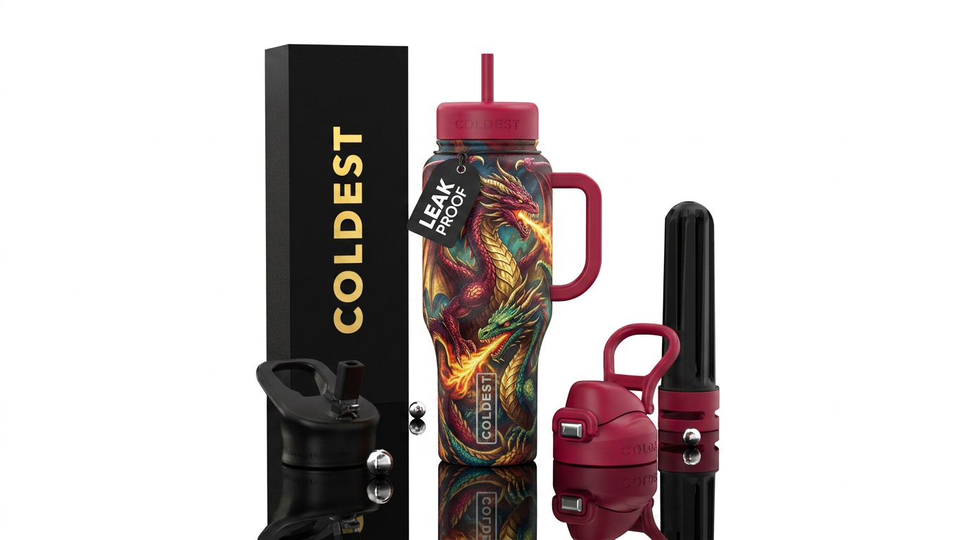 Wyverns water bottle design