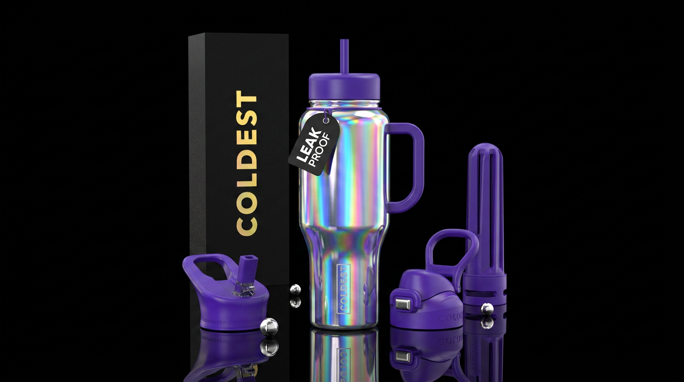 Cosmic Dreams water bottle design