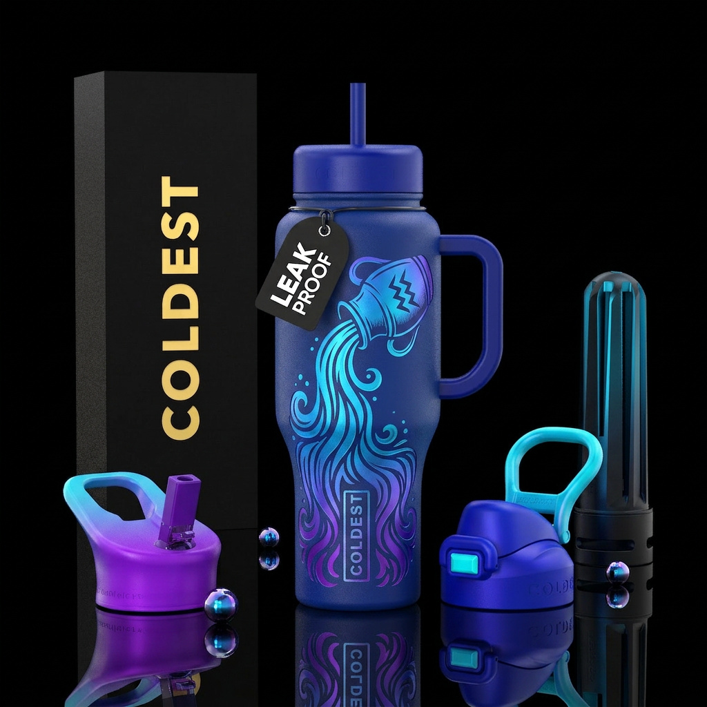 Aquarius water bottle design