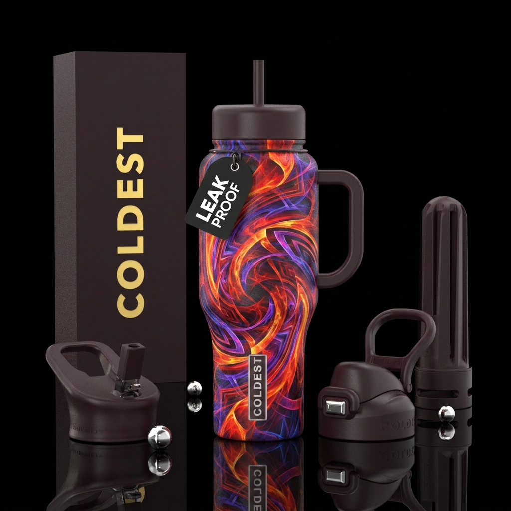 powerful water bottle design