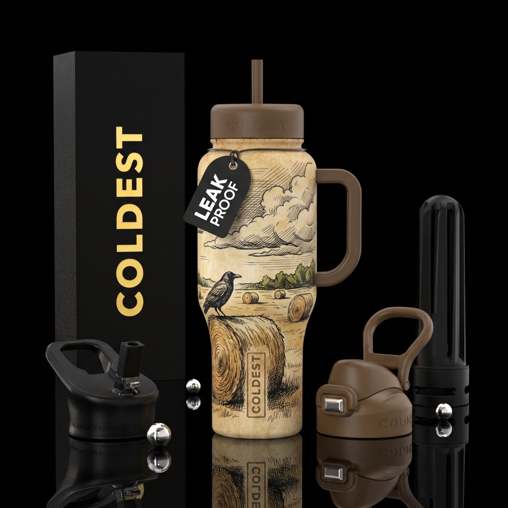 Greater Pastures water bottle design