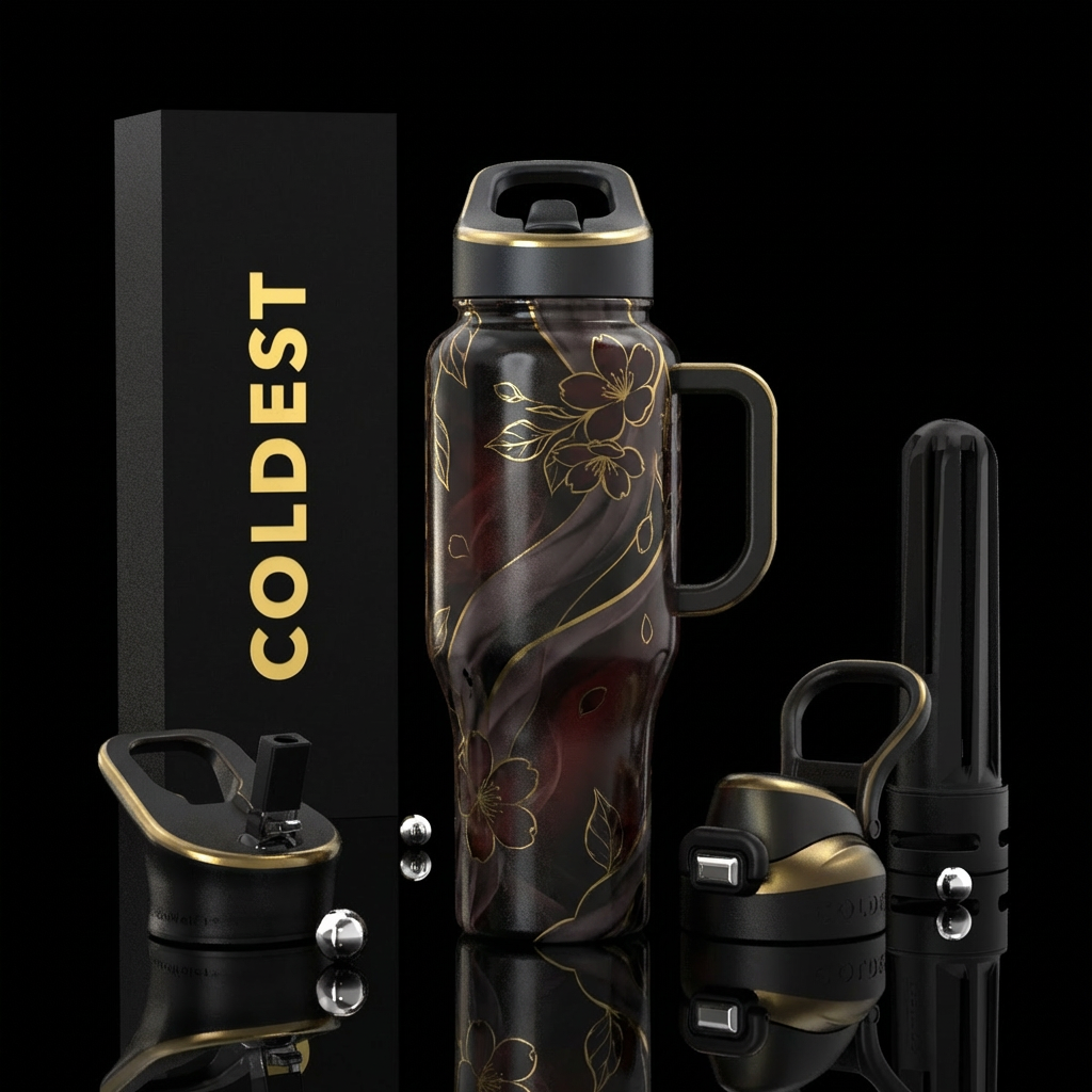 Imperial Touch water bottle design
