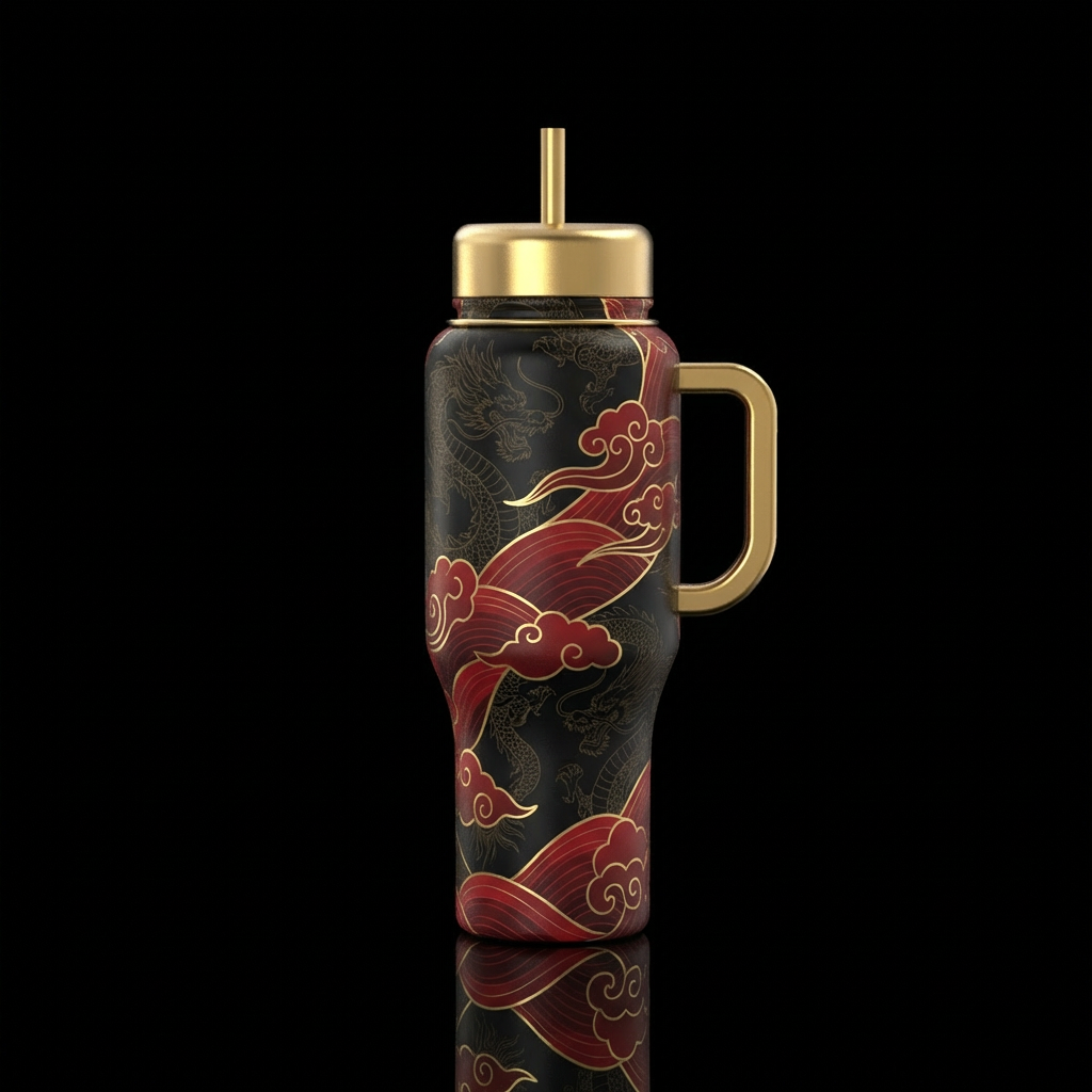 Legends Of Time water bottle design