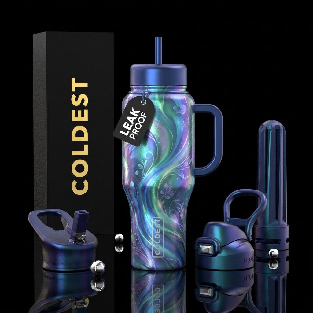 Opaline Drift water bottle design