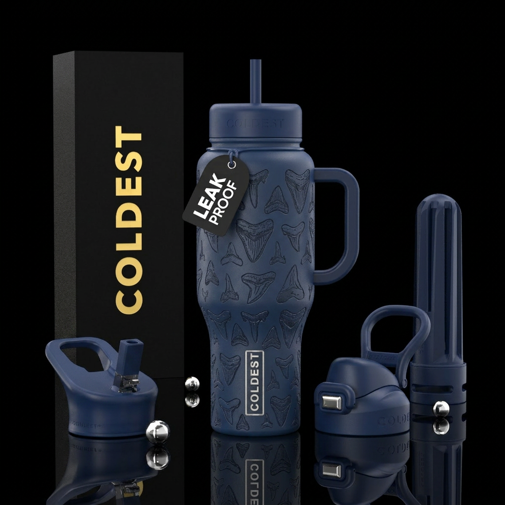 Treasured Finds water bottle design