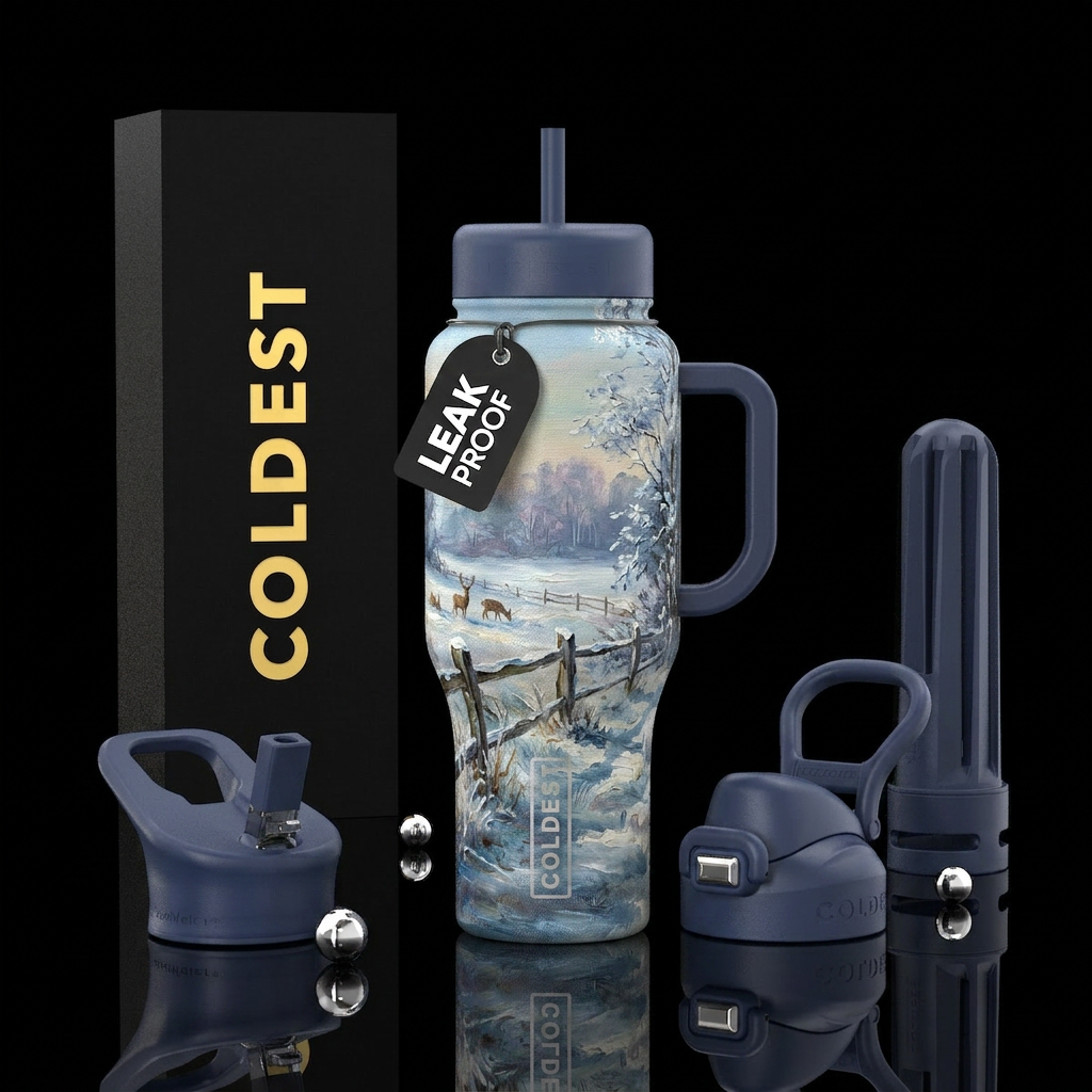 Frost & Field water bottle design