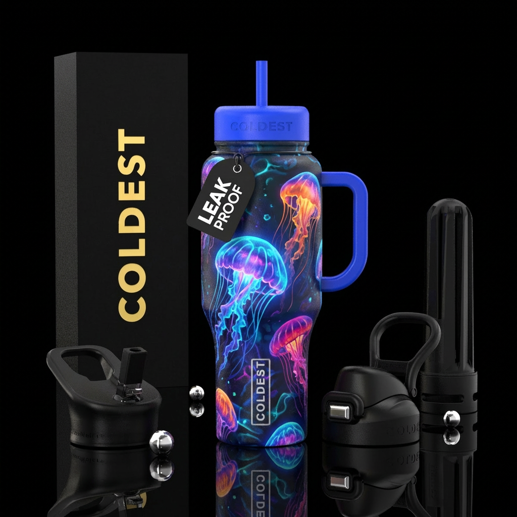 jellyfish water bottle design