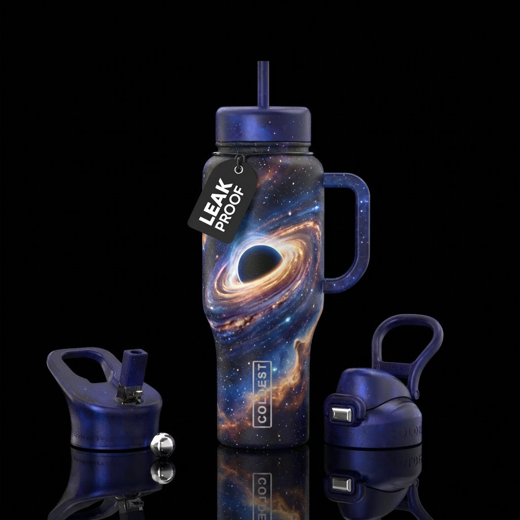Space water bottle design