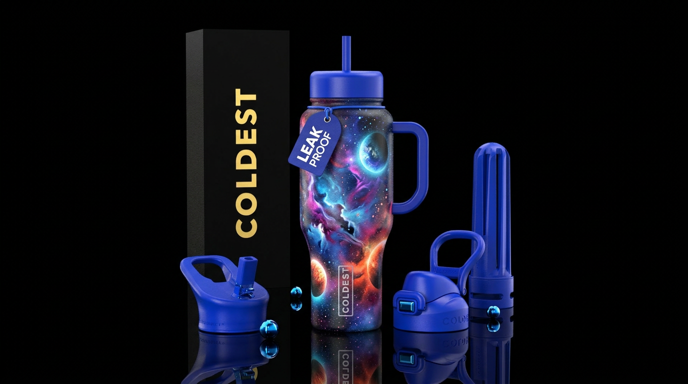 Space water bottle design