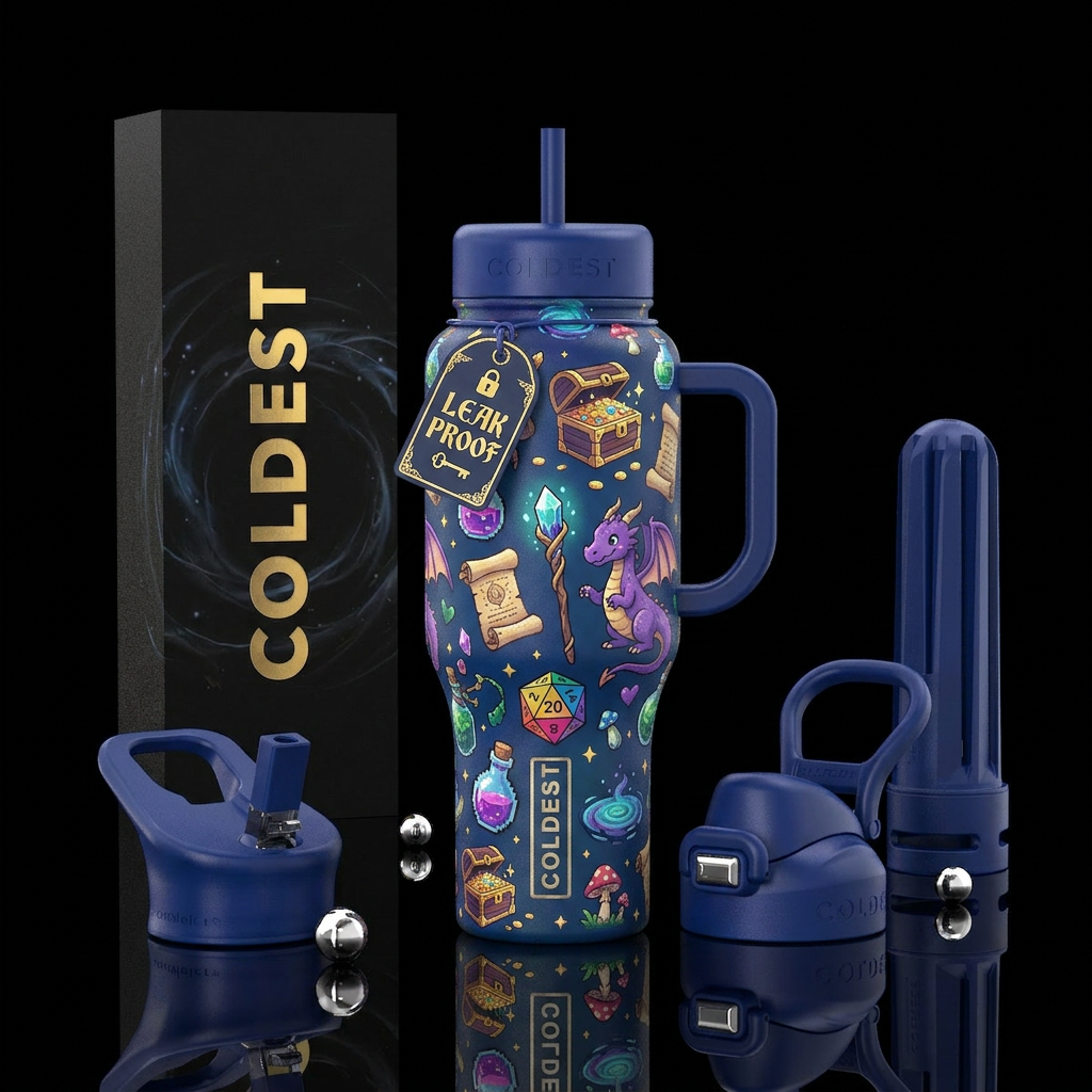 Cute magic water bottle design