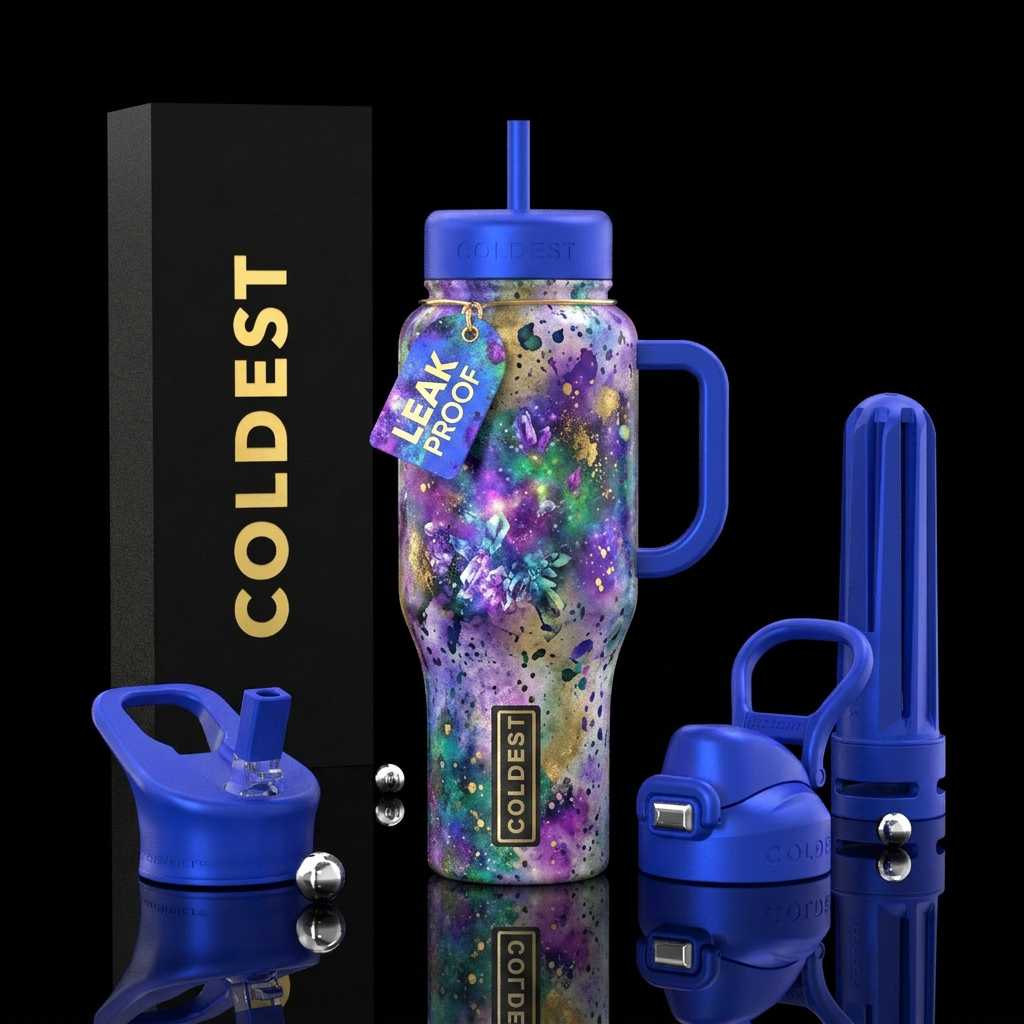 Art water bottle design
