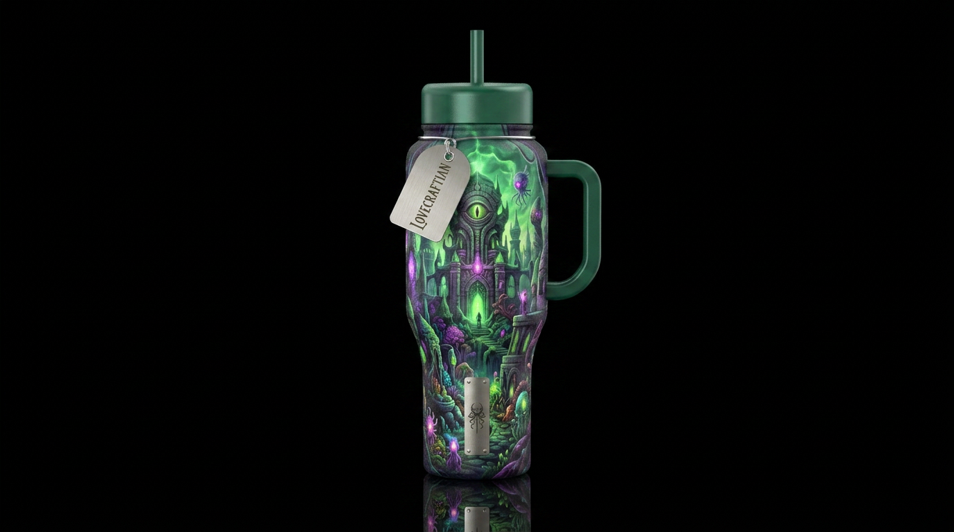 Art water bottle design