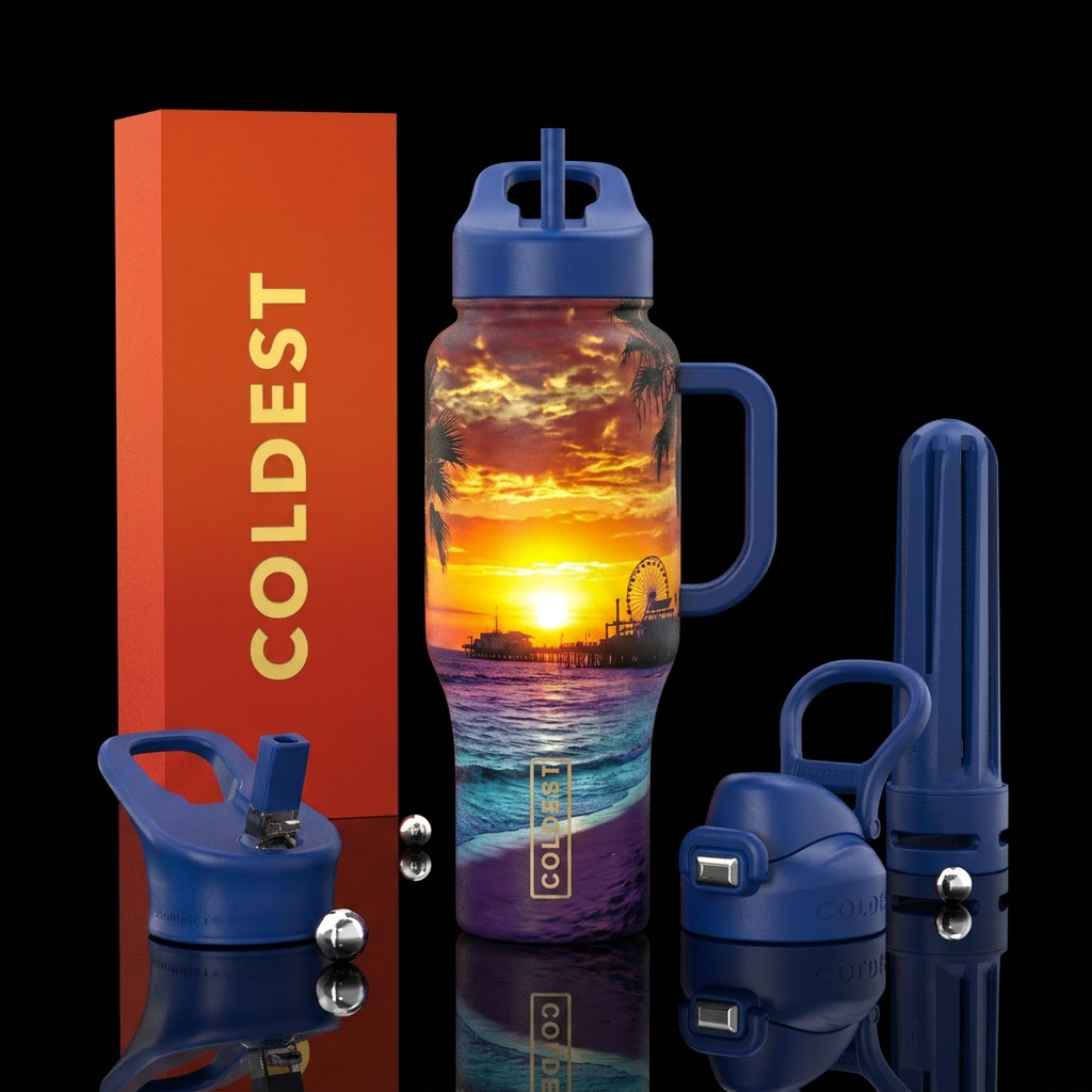 California water bottle design