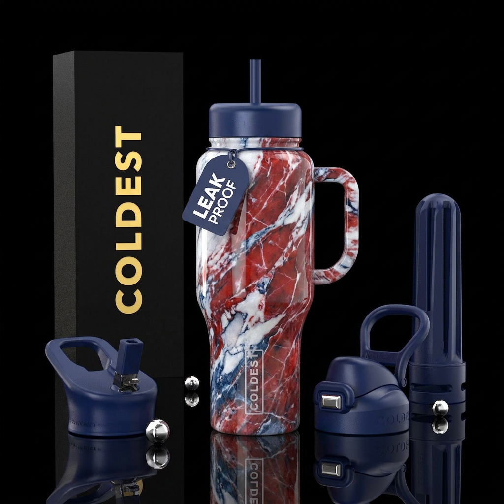 Memorial Day Luna water bottle design