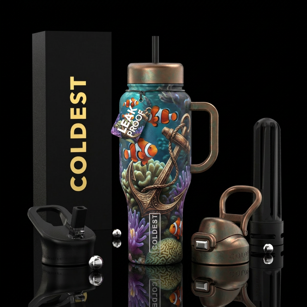 The sea water bottle design