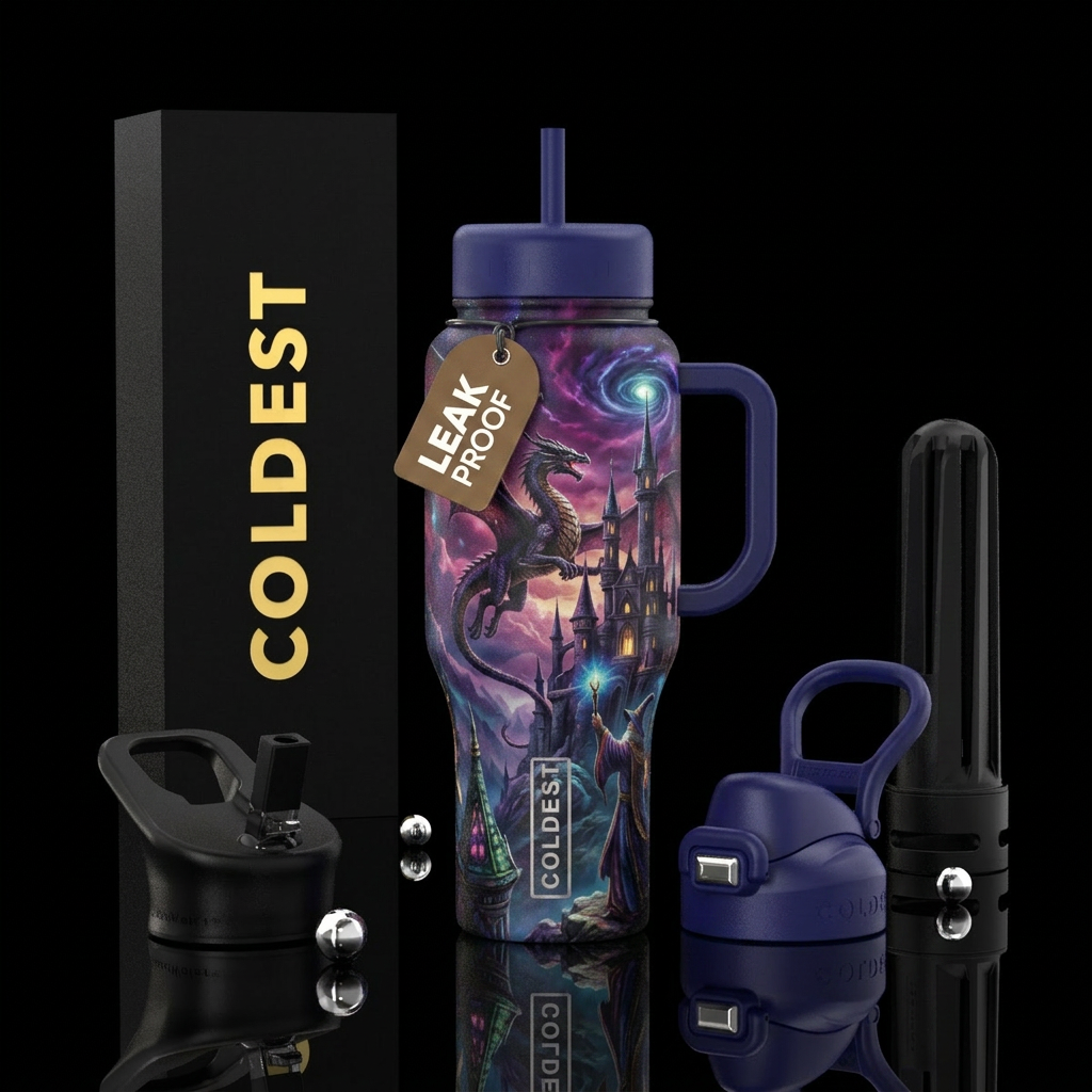 Spellbinding ... water bottle design