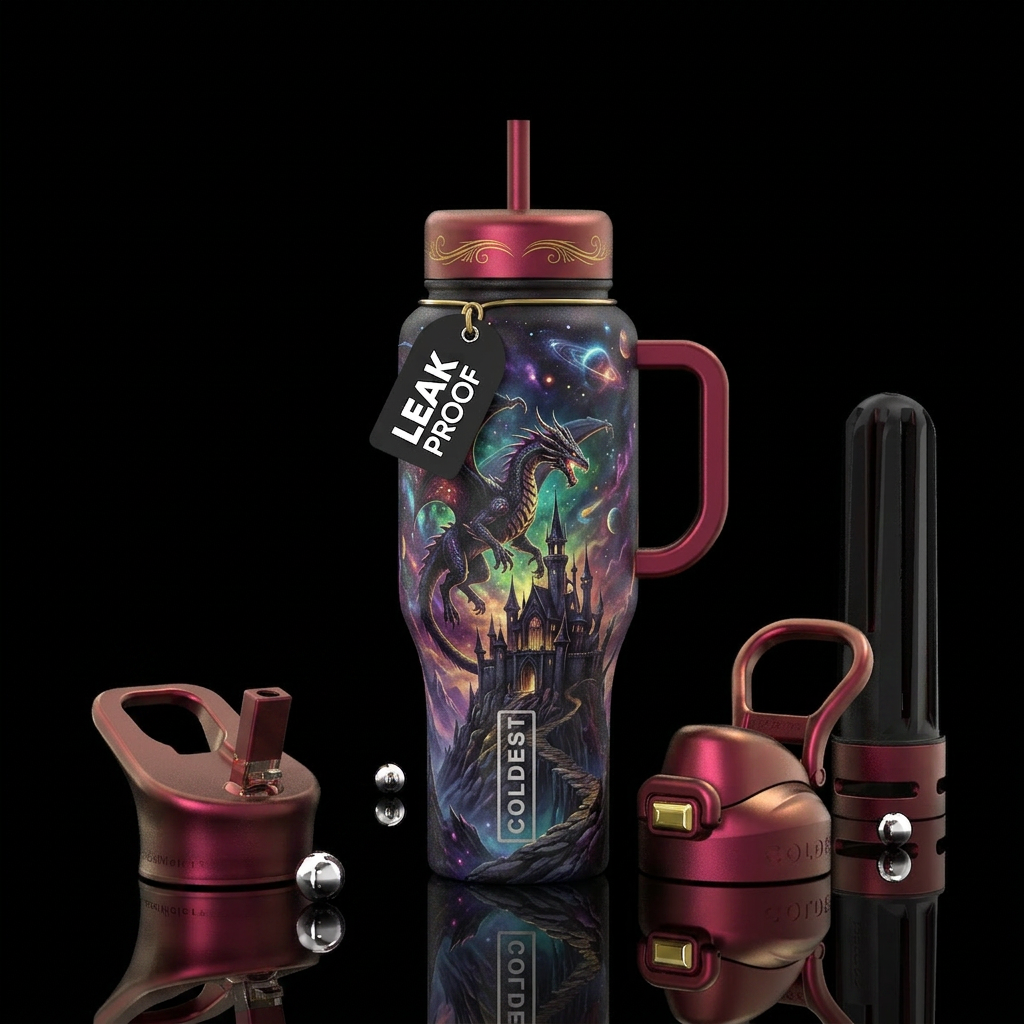 Dragon water bottle design