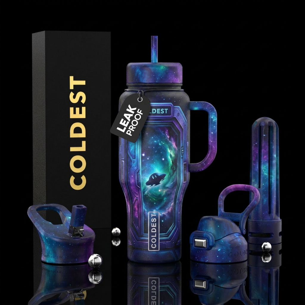 Into the beyond 2 water bottle design