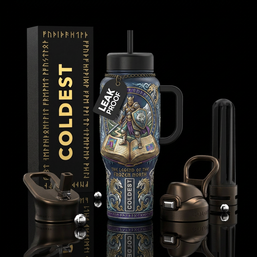 Warrior story water bottle design