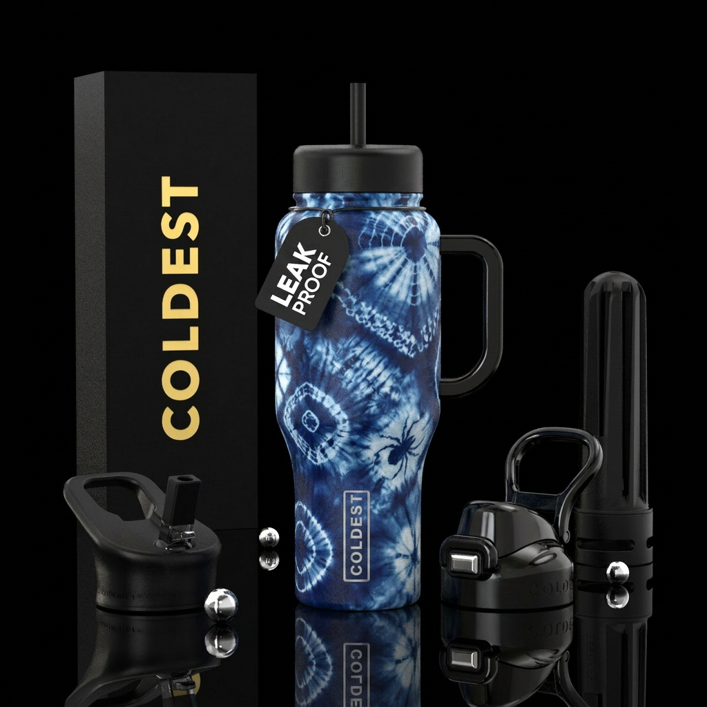 Spider eye water bottle design