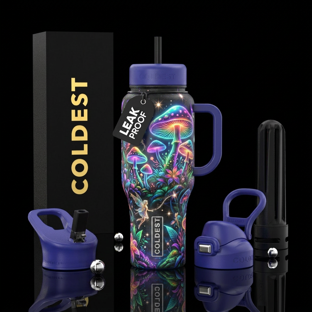 Fairy ring water bottle design