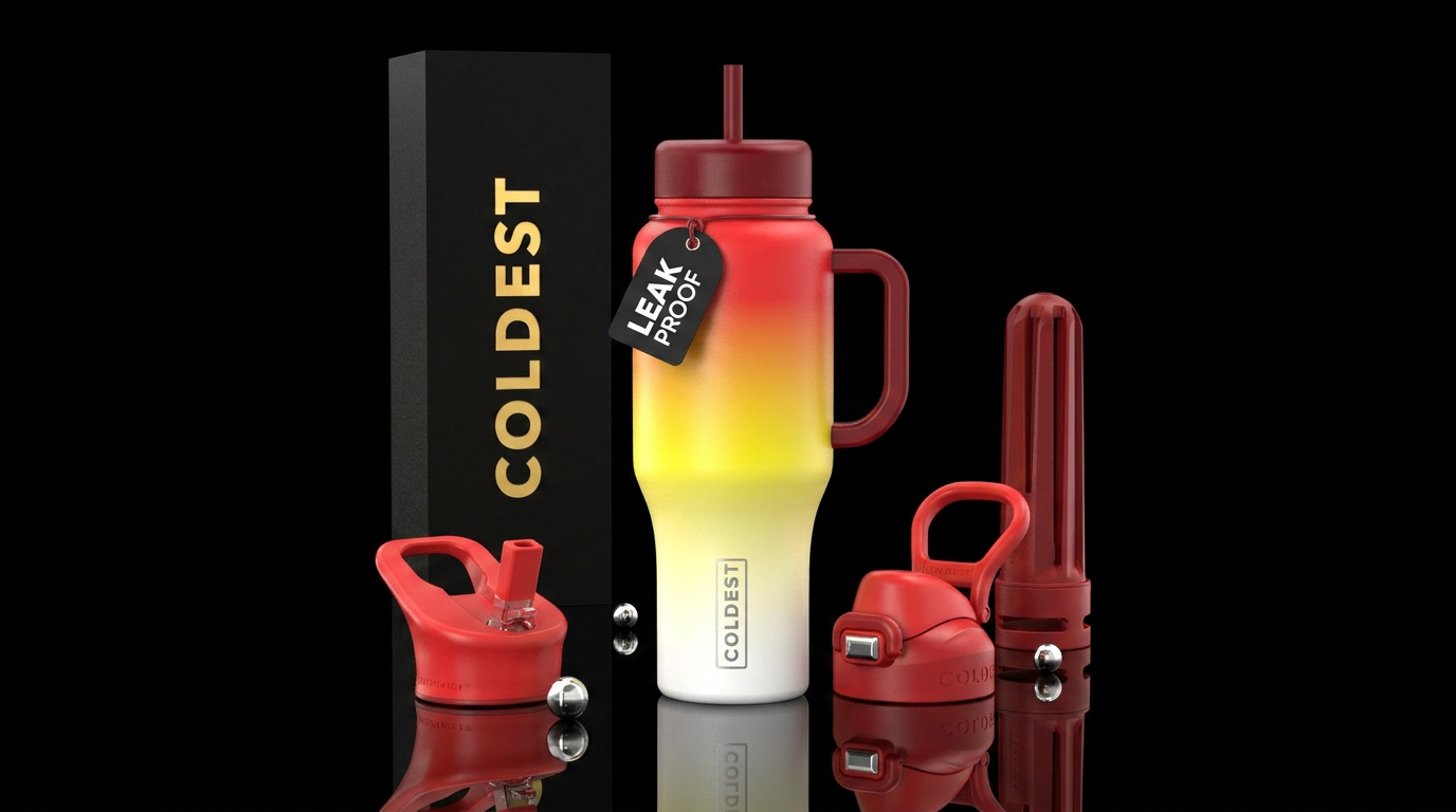 Art water bottle design