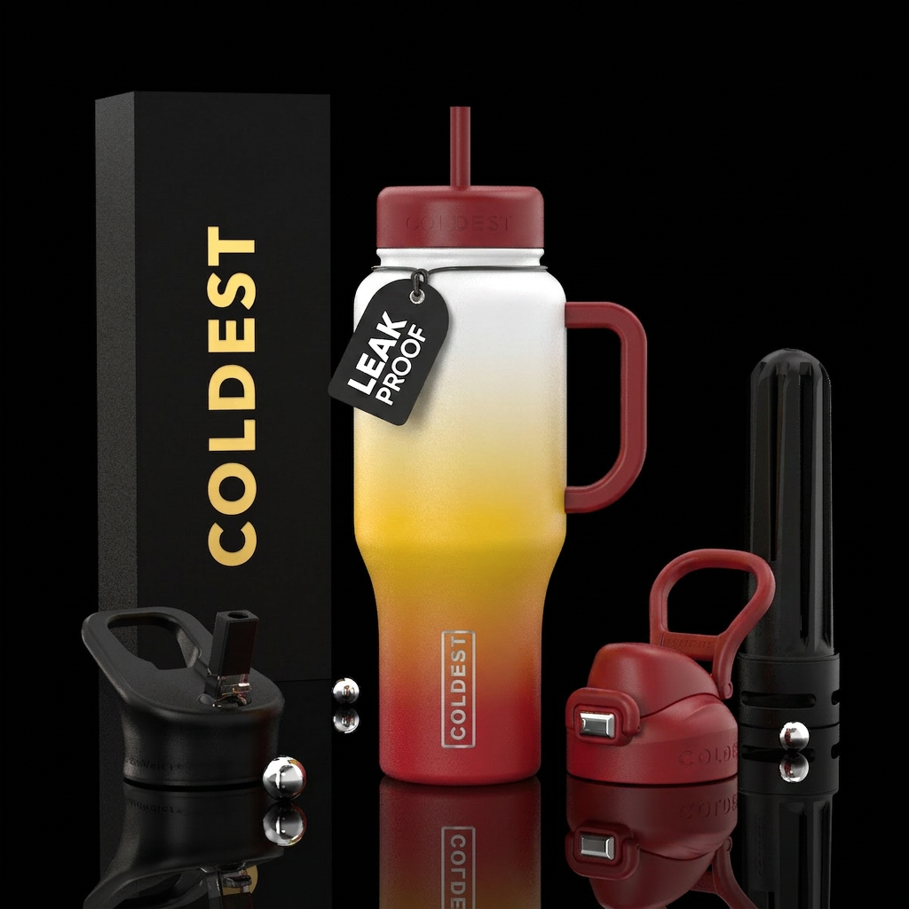 Art water bottle design