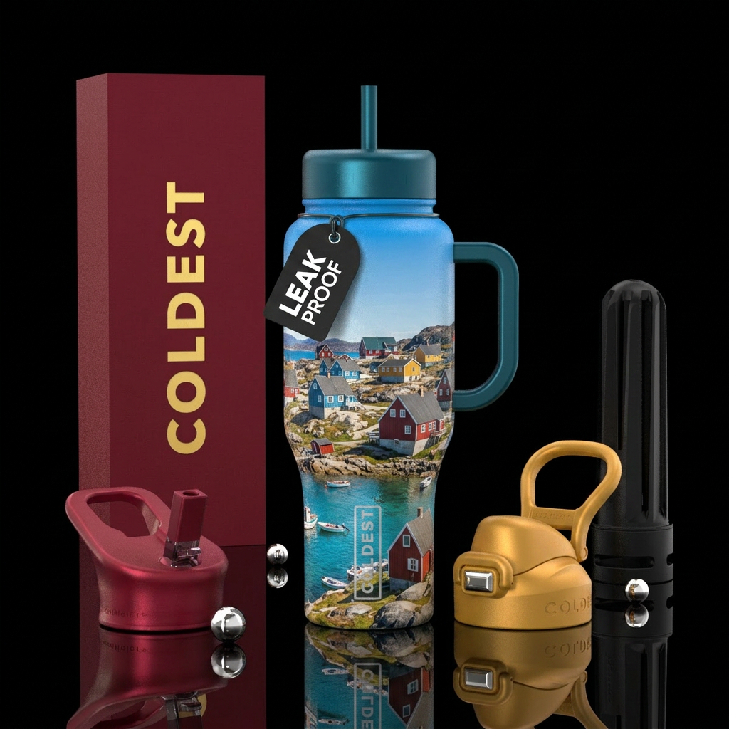 Greenland water bottle design
