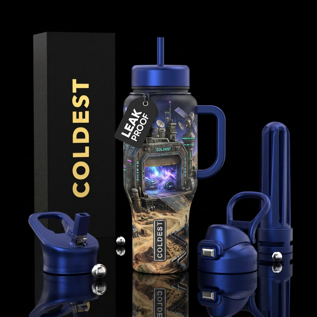 Coldest time travel water bottle design