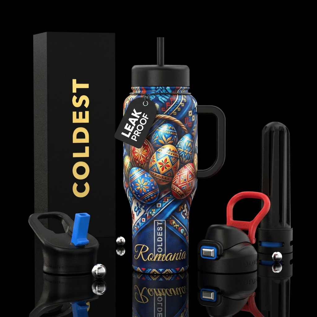 Art water bottle design