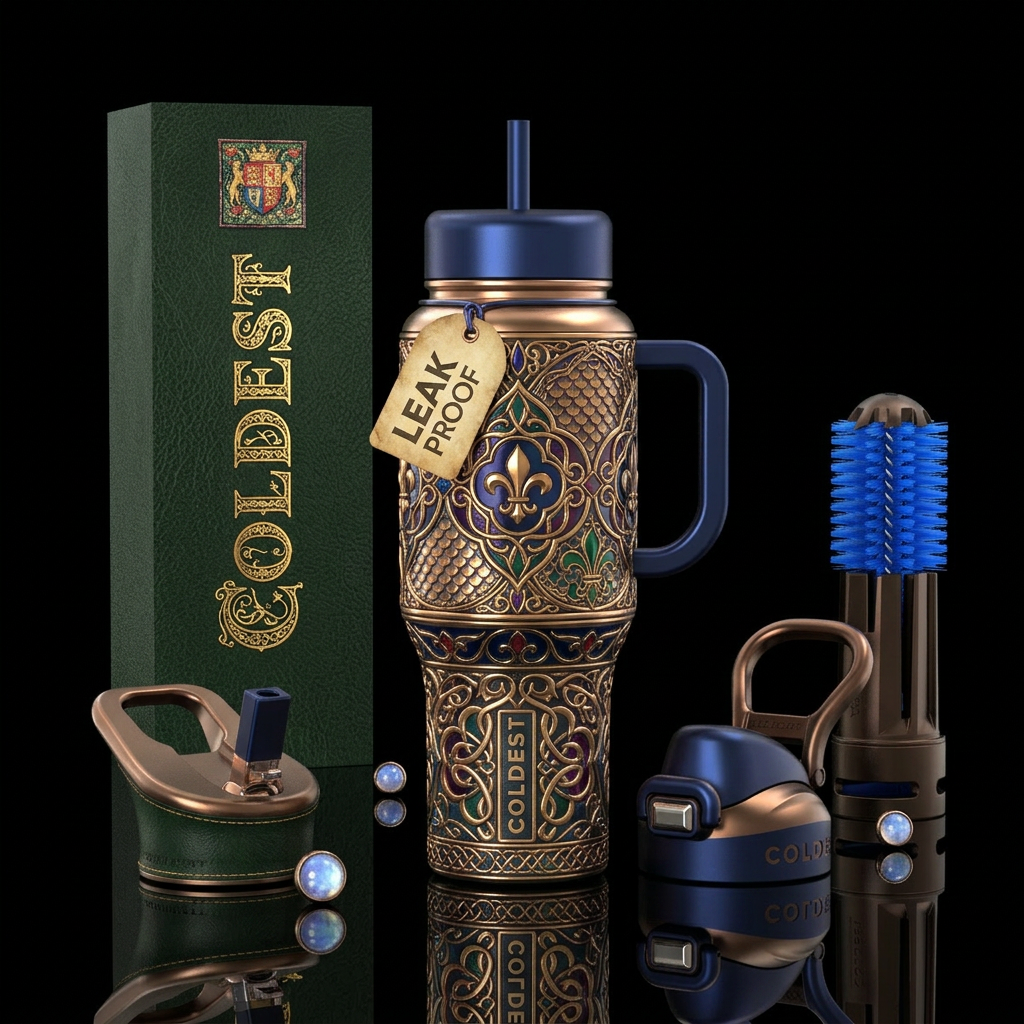 Art water bottle design