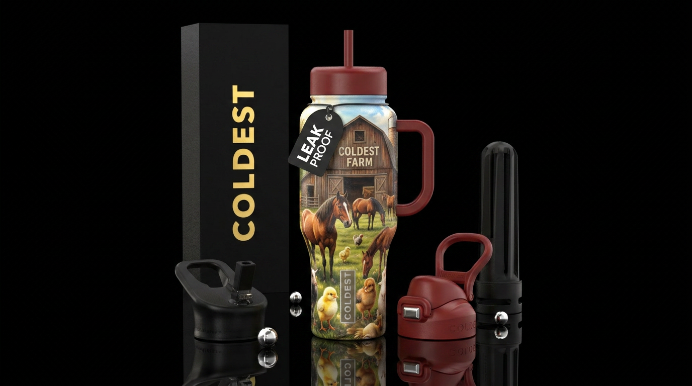 Coldest farm water bottle design