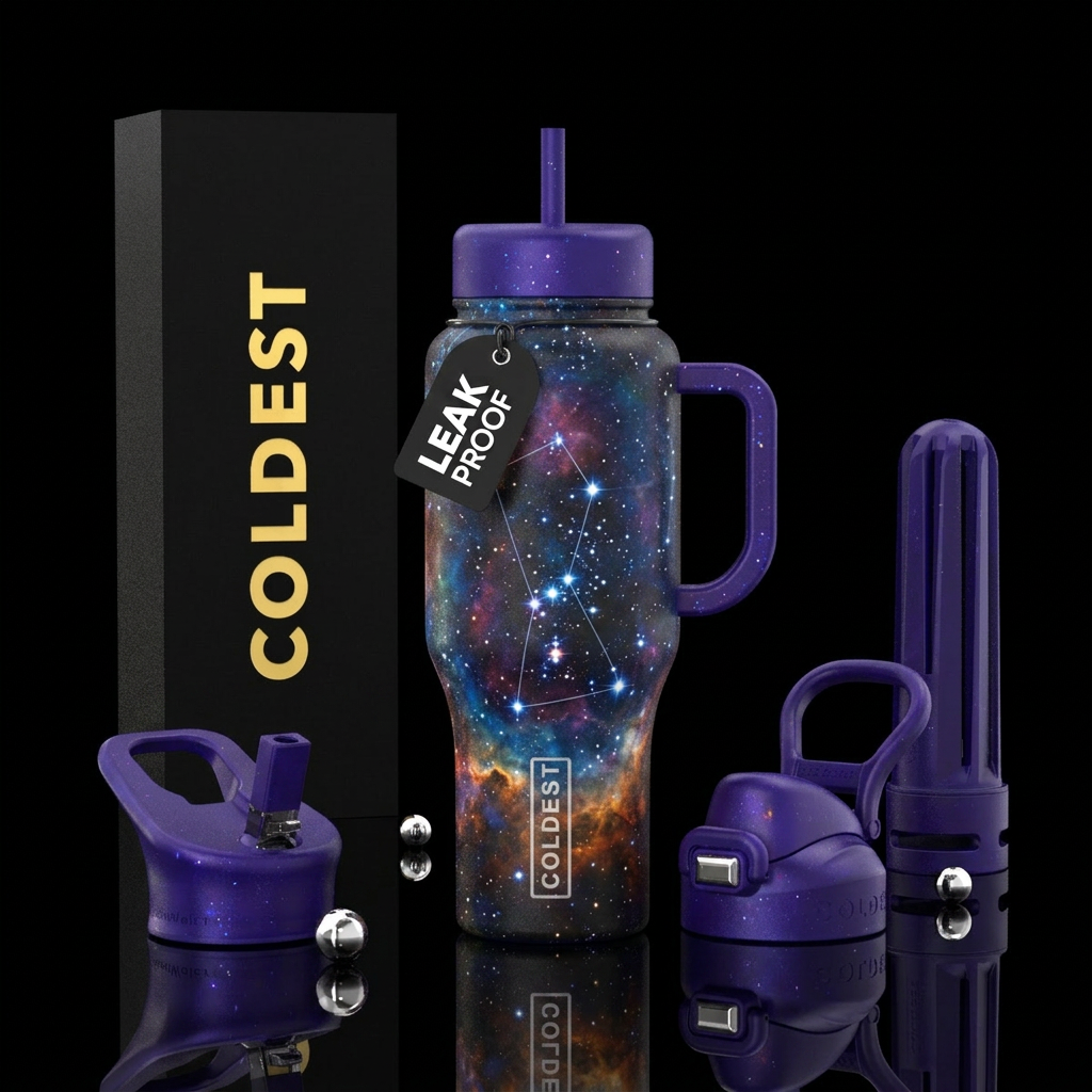 Space water bottle design