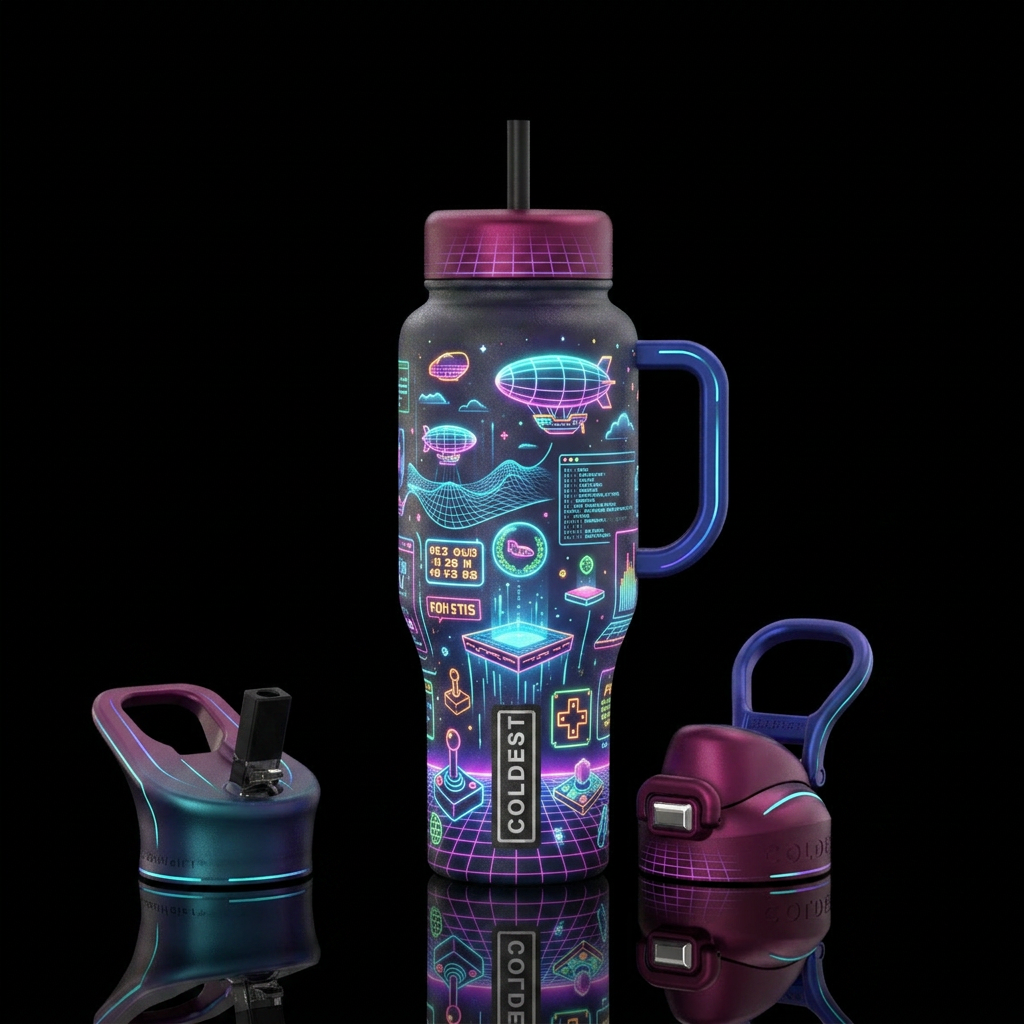 virtual reality water bottle design