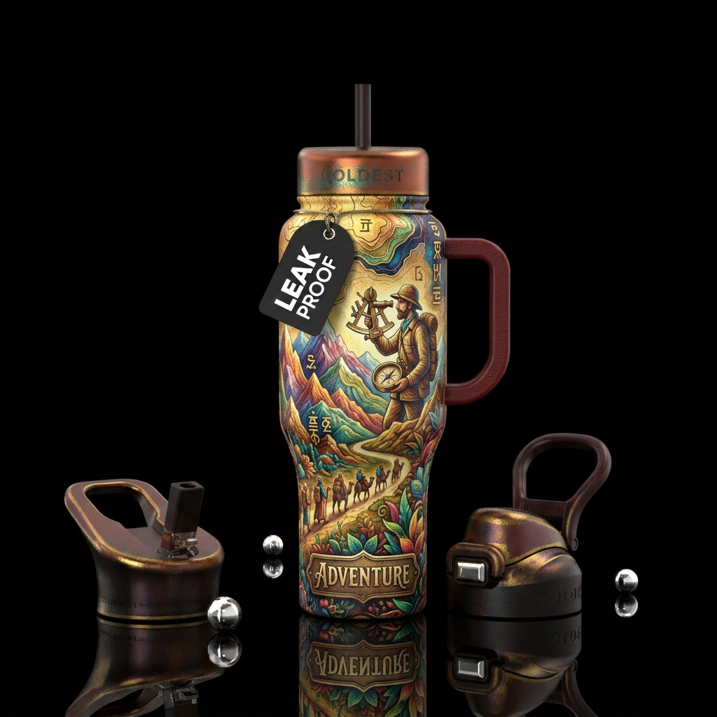 Hiking water bottle design