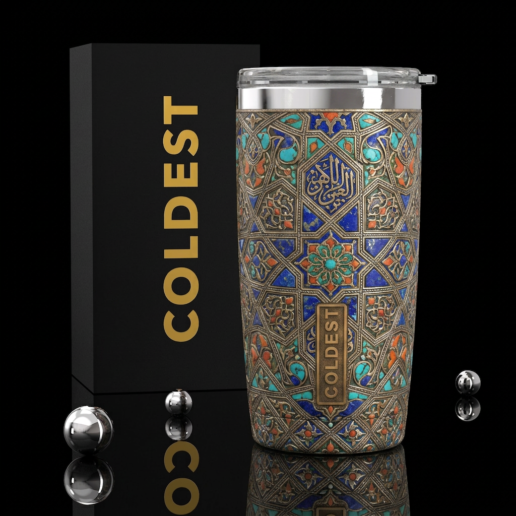 Art water bottle design
