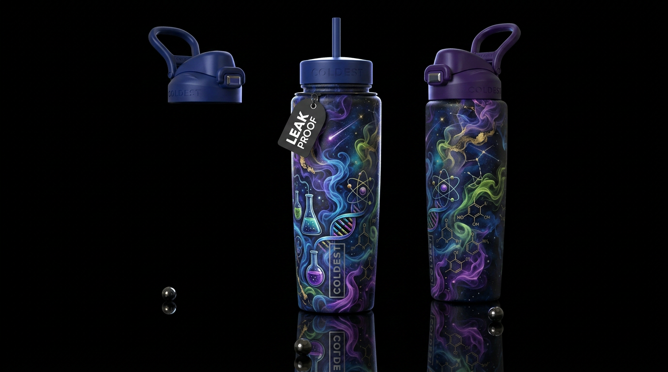 Science water bottle design