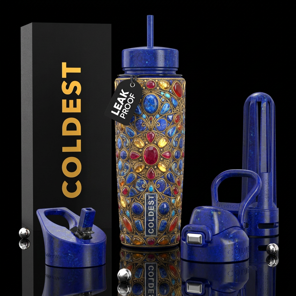 Art water bottle design