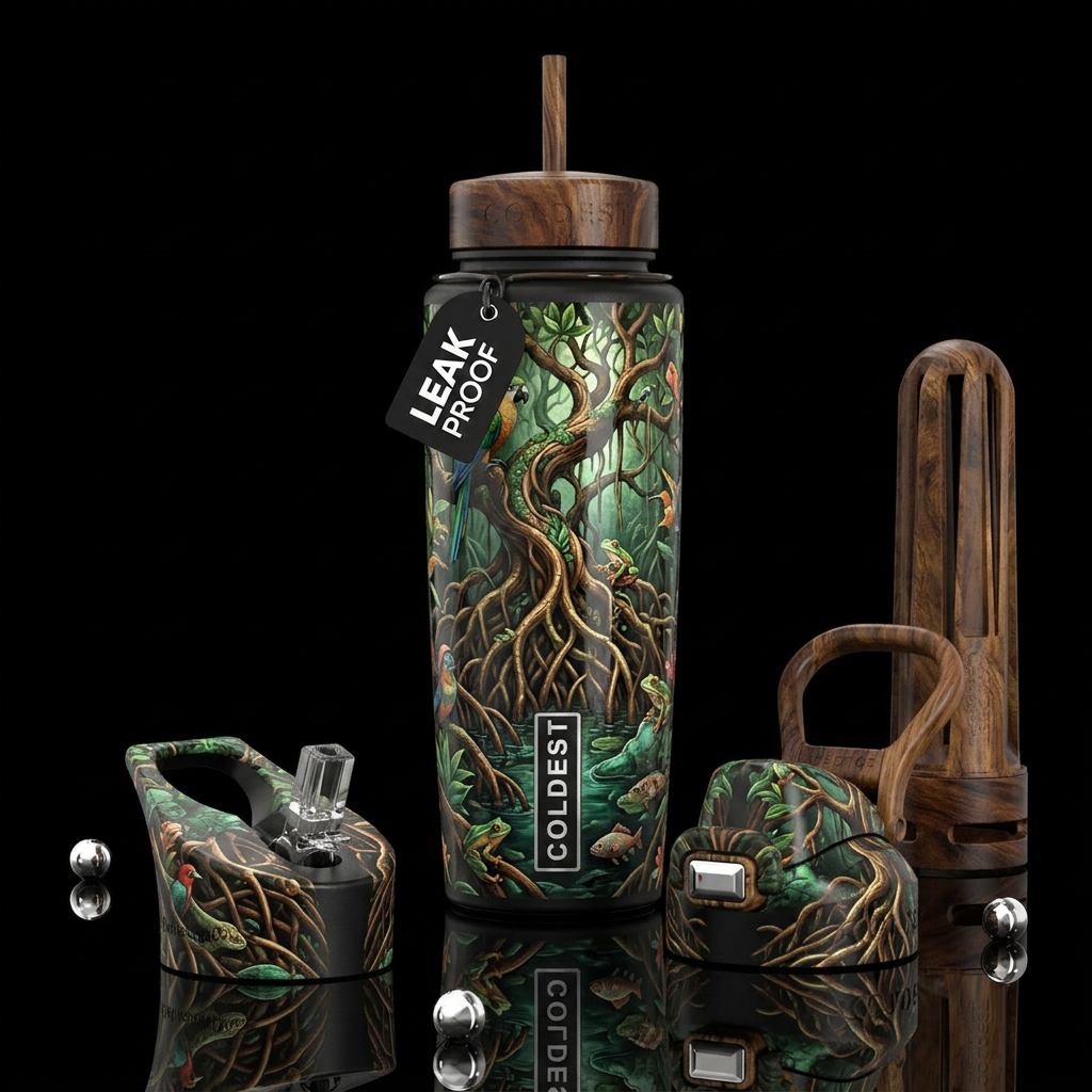 Mangrove water bottle design